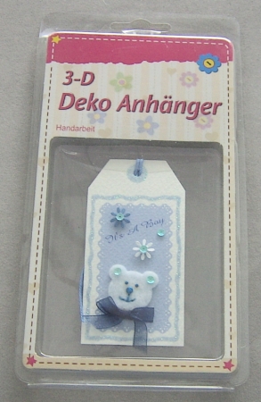 3D Deko-Anhänger Happy Birthday Boy