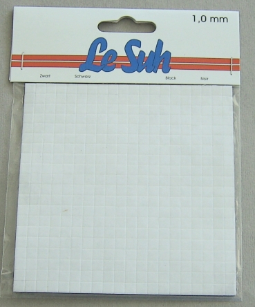 Le Suh Klebekissen schwarz 400 Stück 5 x 5 x 1,0 mm