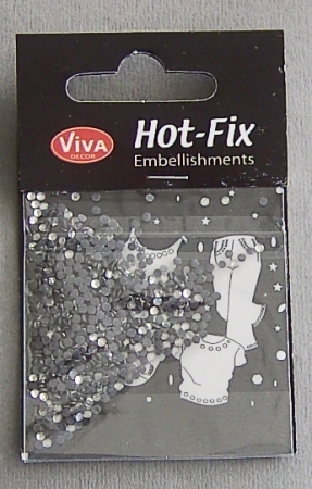 VIVA Decor Hot Fix "Octagon Glas Kristall" 2 mm