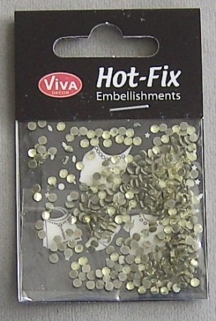 VIVA Decor Hot Fix "Octagon Glas Narzisse" 3 mm