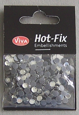VIVA Decor Hot Fix "Octagon Glas Kristall" 5 mm
