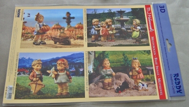 Reddy Cards 3D-Bogen Hummel Stanzbogenset "Fürs Mütterchen",..
