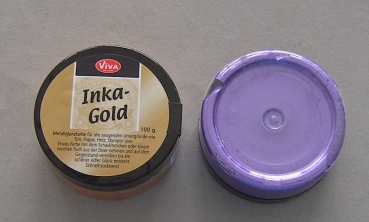 Preview: VIVA-Decor Inka-Gold Violett 100 Gramm