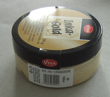 Preview: VIVA-Decor Inka-Gold Alt Silber 100 Gramm