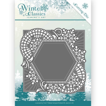 Jeanine's Art DIE Schneideschablone Winter Classics Mosaic Frame