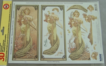3D Stanzbogen Jugendstil 1900 Spring and Summer