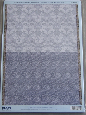 Hintergrundpapier Jugendstil 5
