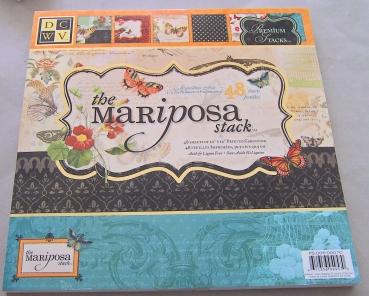 Kars DCWV Papierblock "Mariposa" mit 48 Bögen