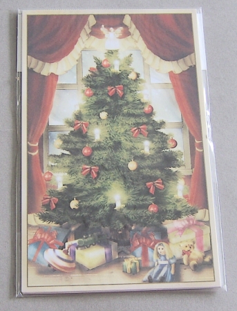 Kartenaufleger Weihnachtsbaum