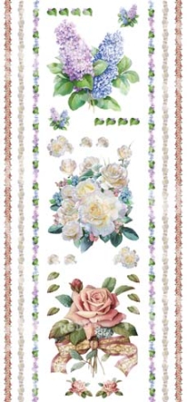 Reddy Cards Kerzentransfers Blumen