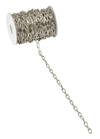 Kette 10 mm alt-silber pro Meter