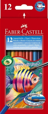 Faber-Castell Kinder Aquarell 12 Stifte