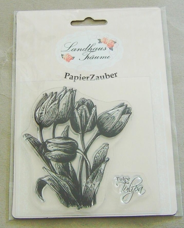 Landhaus-Träume Silikonstempel Tulpe