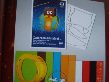Preview: URSUS Ludwig Bähr Laternen Bastelset Eule