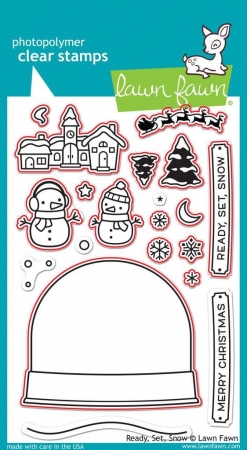 Preview: Lawn Fawn Ready, Set, Snow Dies Stanzschablonen