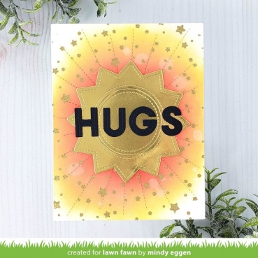 Preview: Lawn Fawn Outside In Stitched Sun Dies Stanzschablonen