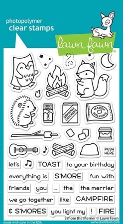 Lawn Fawn Clear Stamps S'more the Merrier