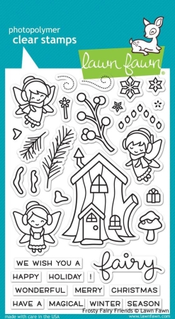 Lawn Fawn Clear Stamps Frosty Fairy Friends