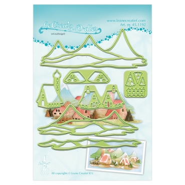 Lea bilitie Schneide- und Prägeschablone Landscape Houses