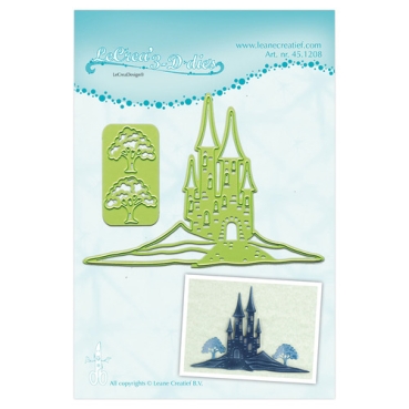 Leabilitie Schneide- und Prägeschablone Landscape Castle