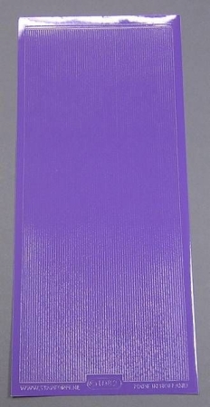 Stickerbogen 10 x 23 cm Schmale Streifen violett