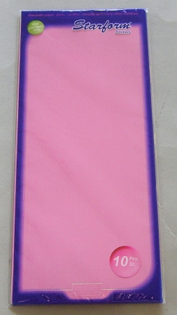 Stickerbogen 10 x 23 cm Schmale Streifen pink