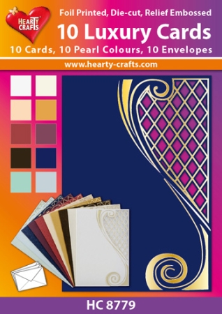 Kartenset lena mit 10 Design-Karten und Umschlägen