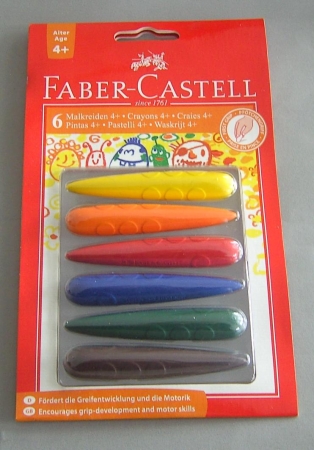 Faber-Castell 6 Malkreiden ab 4 Jahre