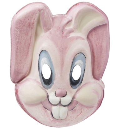 Preview: Hobbyfun Maske Hase 25 x 19 cm