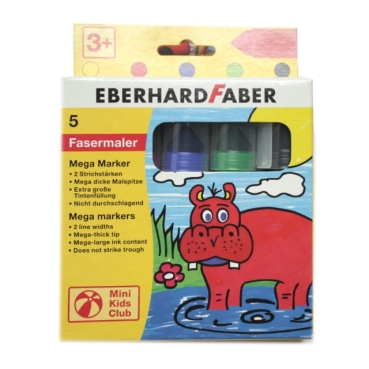 Eberhard Faber Mega Marker 5er Etui