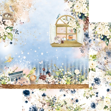 Preview: Memory Place Kawaii Papier Goods Kit Hello 6 x 6 Inch Paper Pack