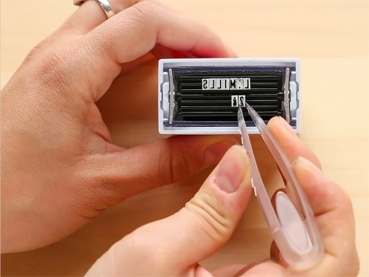 Preview: MINE Textilstempel Set