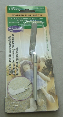 CLOVER Adapter-Schmalspitze für Mini-Bügeleisen II NEUE VERSION "ADAPTER"