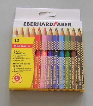 Eberhard Faber Mini Winner 12 dicke Farbstifte