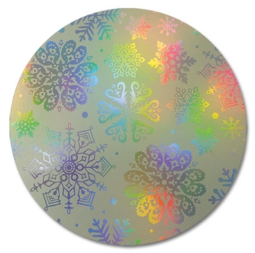 Mirri Christmas - Karton 270 gr Snowflakes Festive Rainbow