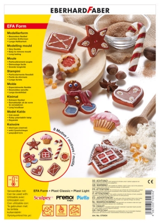 Eberhard Faber EFAForm Modellierform Weihnachtsgebäck