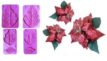 Moosgummiform Poinsetta