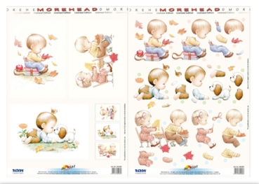 Reddy Cards 3D Stanzbogen Moreheads spielen