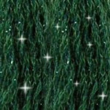 Preview: DMC Mouliné Etoile Strängchen zu 8 Meter Farbe dunkelgrün