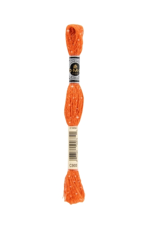 DMC Mouliné Etoile Strängchen zu 8 Meter Farbe orange