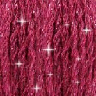 Preview: DMC Mouliné Etoile Strängchen zu 8 Meter Farbe dunkles pink