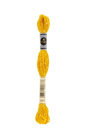 DMC Mouliné Etoile Strängchen zu 8 Meter Farbe dunkles orangegelb