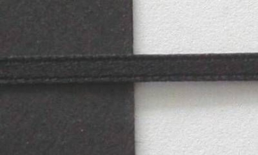 Satinband 3mm breit noir je m