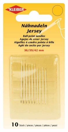 Nähnadeln Jersey 36, 39, 42 mm 10 Stück
