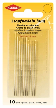 Stopfnadeln lang  66, 70, 76 mm 10 Stück