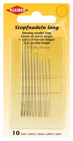 Stopfnadeln lang  52, 58, 66, 70 mm 10 Stück