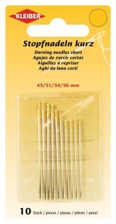 Stopfnadeln kurz  45, 51, 54, 56 mm 10 Stück