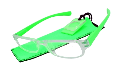 Augenstolz Fertiglesebrille Neon Green 1,5 Dioptrien