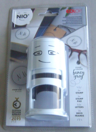 Little NIO Stempel NIM002 Monogramm Durchschnitt 40 mm 57 teilig