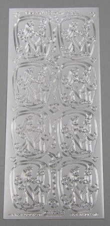 Le Suh Doodle Brautpaar silber